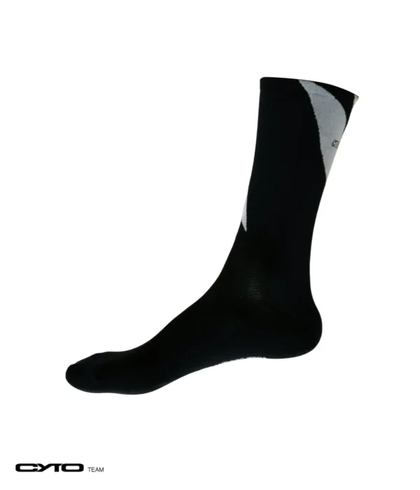 2024 CYTO® x prototyp MEN'S TEAM SOCKS (Black / White) 公路自行車襪 (黑/白)：圖片 3