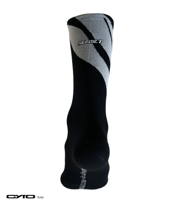 2024 CYTO® x prototyp MEN'S TEAM SOCKS (Black / White) 公路自行車襪 (黑/白)：圖片 5